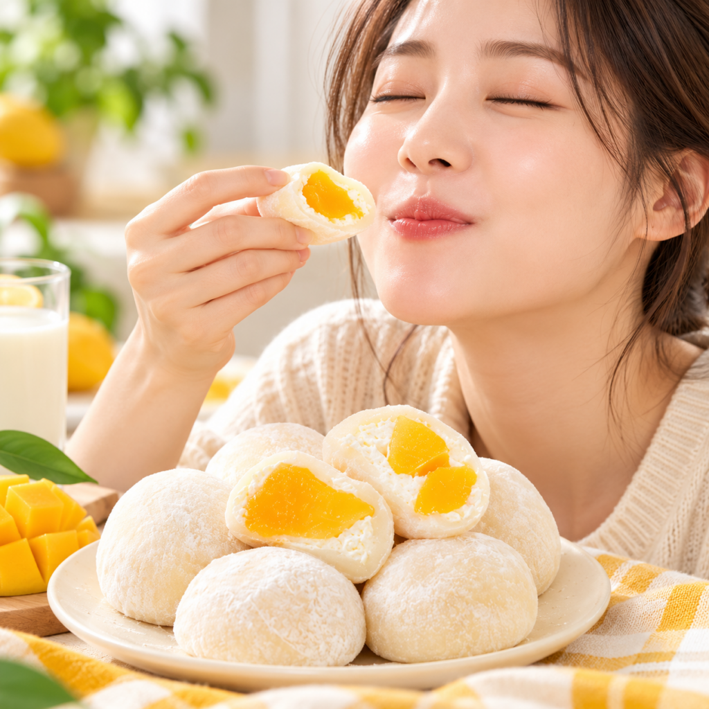 요거 망고모찌 떡 가격 (6개) 제품 이미지